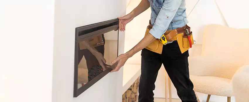 Metal Fireplace Installation in Nacogdoches, Texas