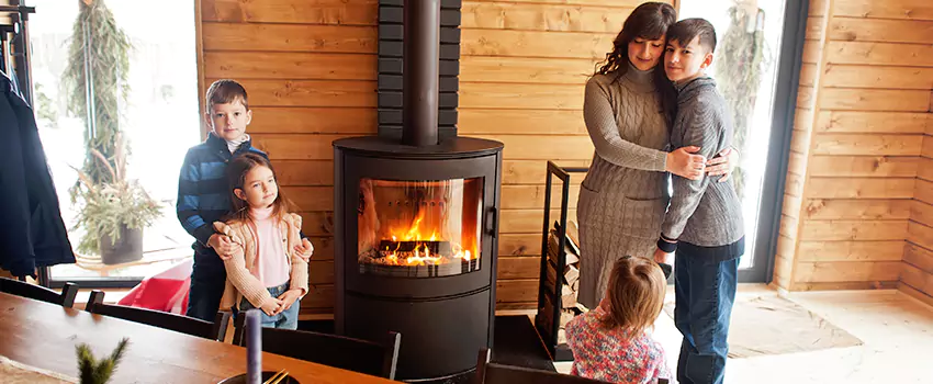 Morso Cast Iron Fireplace Insert Installation in Nacogdoches, Texas