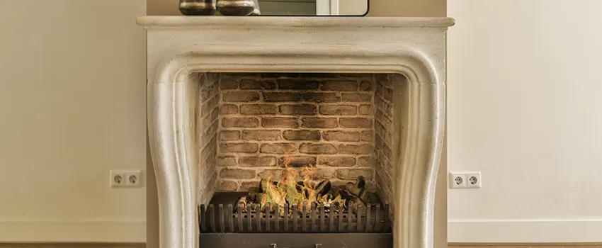 Vintage-style Fireplace Redesign in Nacogdoches, Texas