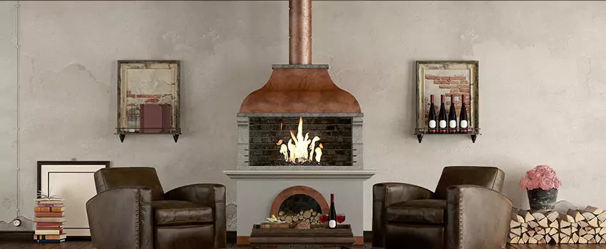 Thelin Hearth Products Providence Pellet Insert Fireplace Installation in Nacogdoches, TX