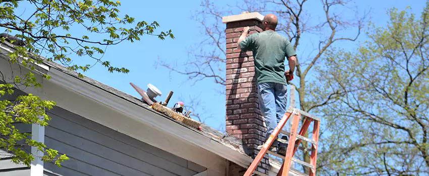 Vinyl and PVC Chimney Flashing Installation in Nacogdoches, TX