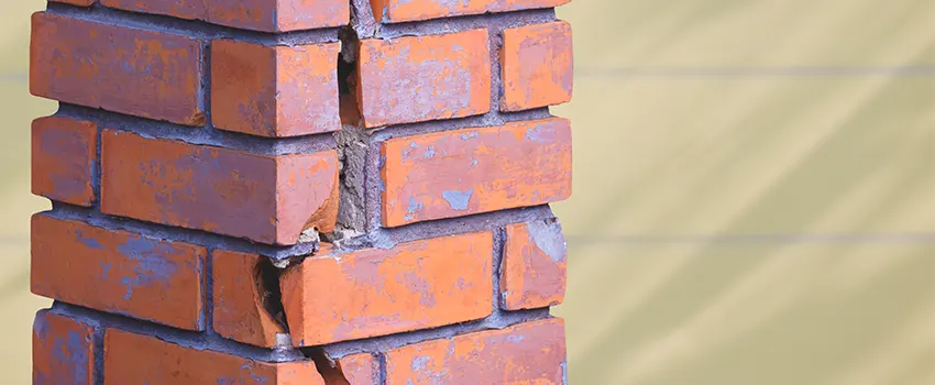 Repairing Cracked Porcelain Tiles for Fireplace in Nacogdoches, TX